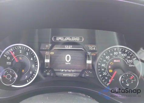 2020 Ram 1500 Big Horn 4X4 5'7 Box из США, поврежденный, VIN 1C6SRFFT3LN317627